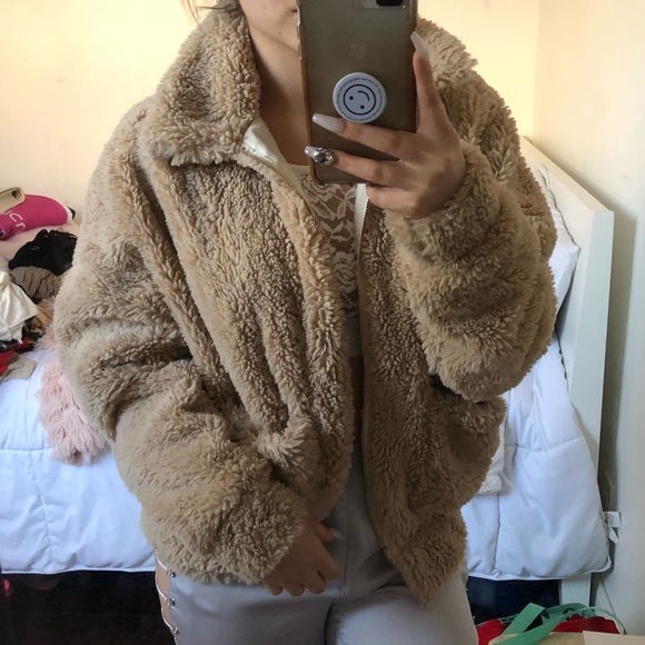 Tops - Teddy bear coat
